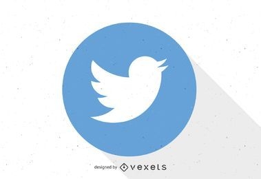 Modelo de logotipo do Twitter