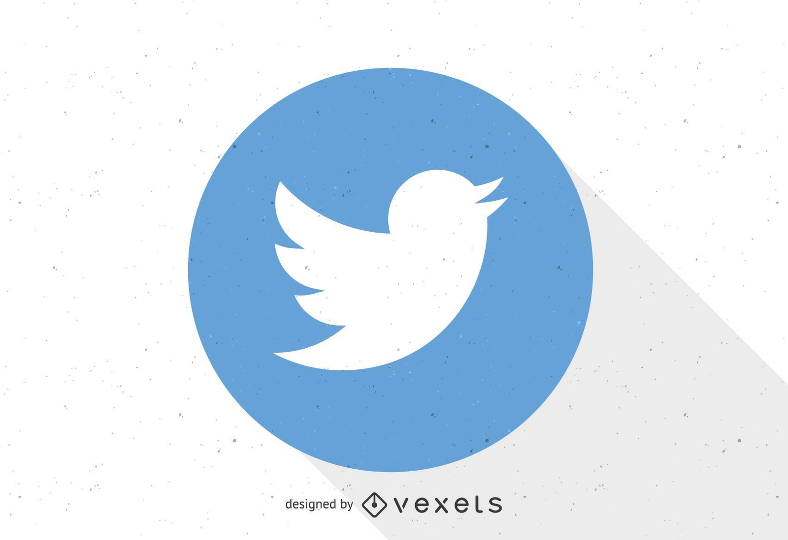 Plantilla de logotipo de Twitter