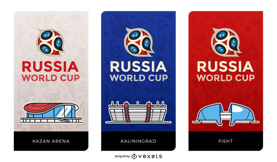 Russia football stadiums banners Russia football stadiums banners
