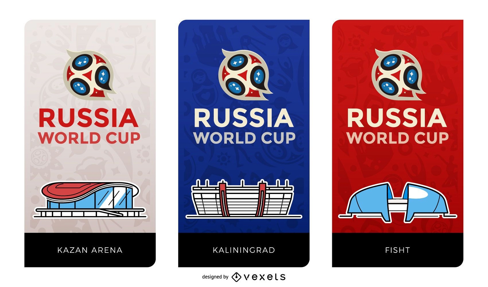 Banners de estadios de f?tbol de Rusia