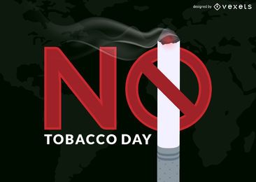 No tobacco day illustration No tobacco day illustration