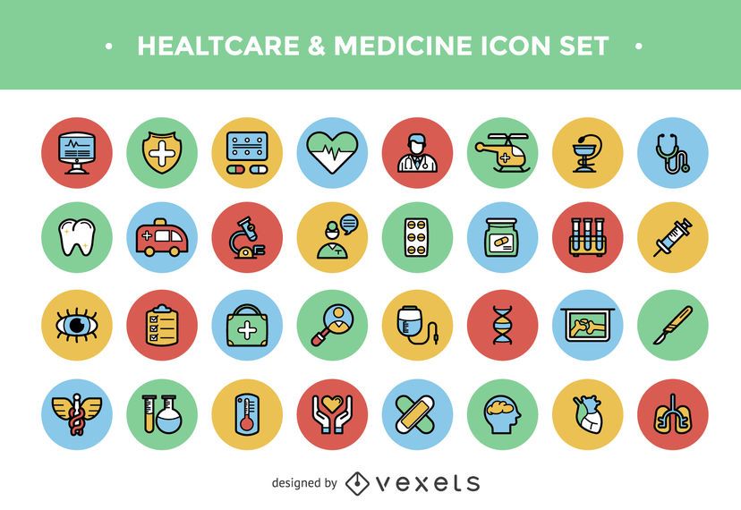 Healthcare icon set Healthcare icon set