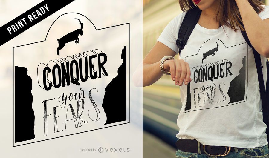 Mountain Goat Inspirational T-shirt Mountain Goat Inspirational T-shirt
