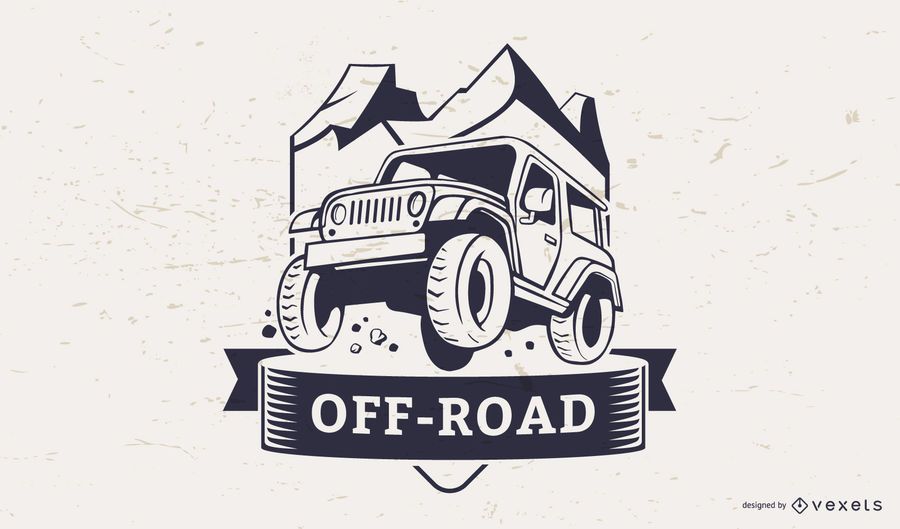 Off-road ilustración logo plantilla Off-road ilustración logo plantilla