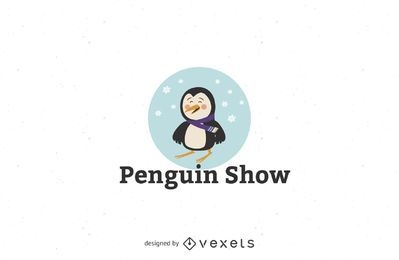 Modelo de logotipo da Penguin