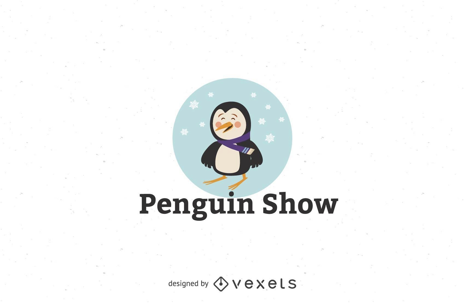 Penguin logo template