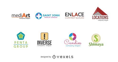 Firm logo template set