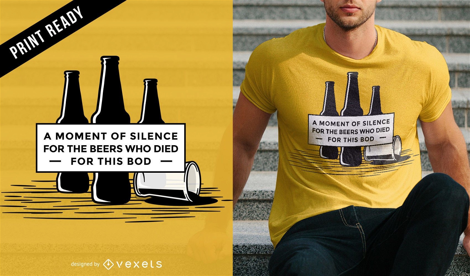 Beer quote t-shirt design