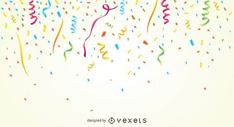 Colorful party confetti background Colorful party confetti background