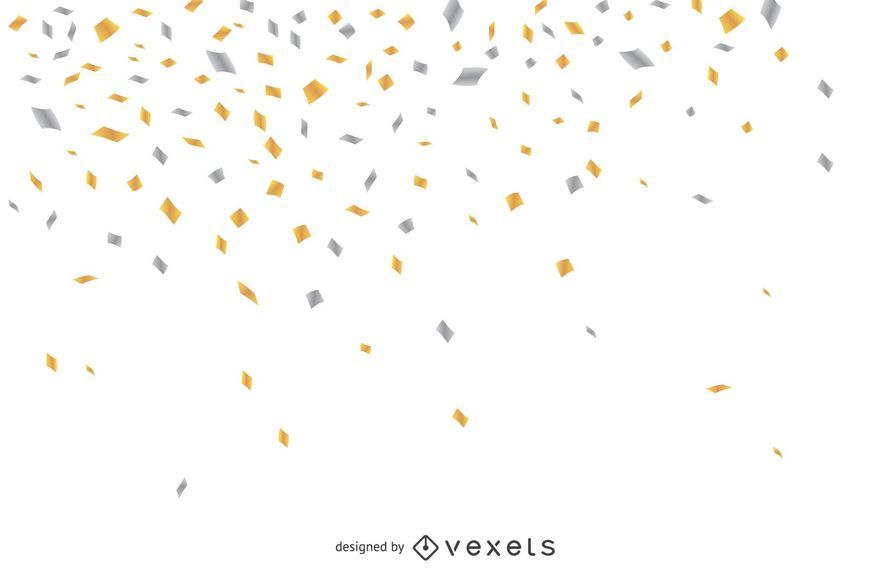 Confetti falling background Confetti falling background