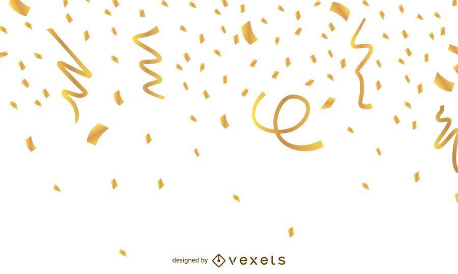 Fundo dourado Confetti Fundo dourado Confetti