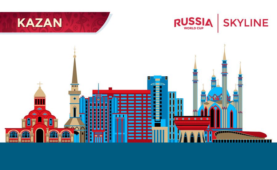 Skyline da cidade de Kazan Skyline da cidade de Kazan