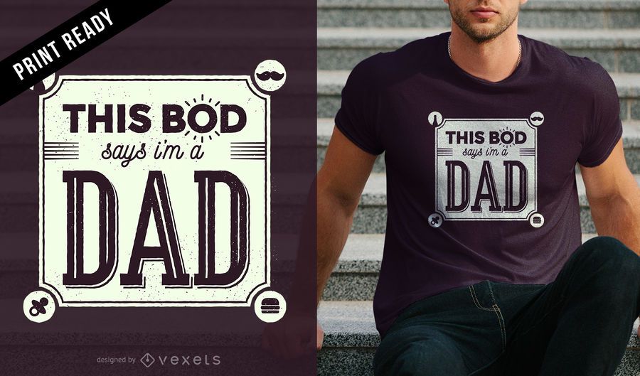 Eu sou um projeto do t-shirt do pai Eu sou um projeto do t-shirt do pai