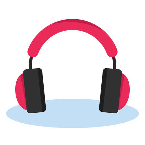 Audio Kopfhörer Symbol Musik PNG-Design