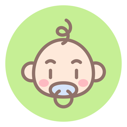 Download Baby boy head circle icon - Transparent PNG & SVG vector file