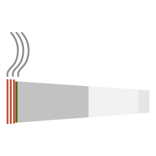 Elemento hippie de charuto de cannabis Desenho PNG