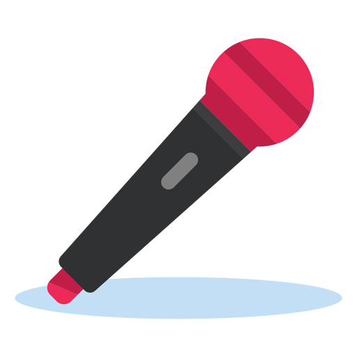 Dynamic microphone icon PNG Design