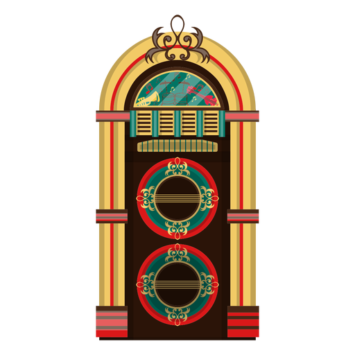 Jukebox illustration PNG Design