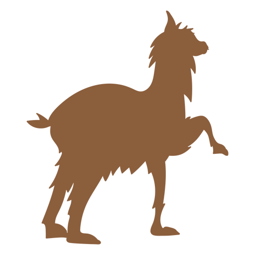 Download Llama animal silhouette - Transparent PNG & SVG vector file