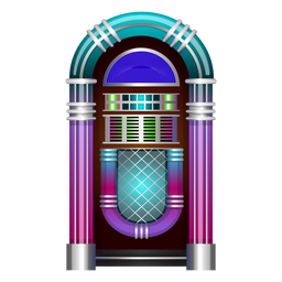 Music jukebox vector PNG Design Transparent PNG
