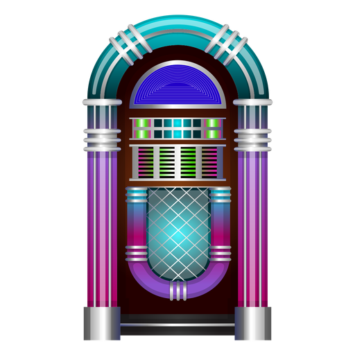 Vetor de jukebox de música Baixar PNG/SVG Transparente