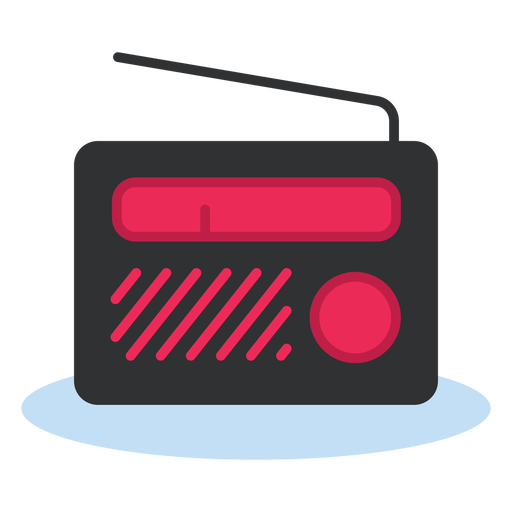 Portable radio icon PNG Design