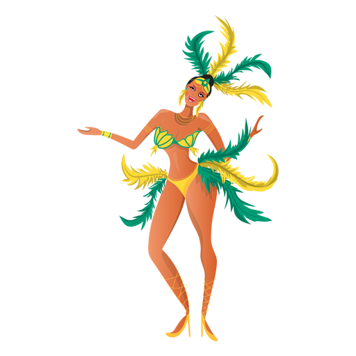 Rio Karneval tanzen PNG-Design