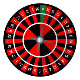 Roulette wheel icon Transparent PNG