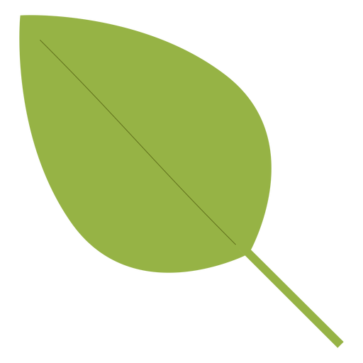 Tree leaf hippie element