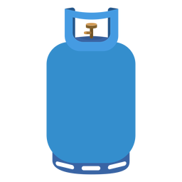 Ilustracion De Tanque De Gas Propano Azul Descargar Png Svg Transparente