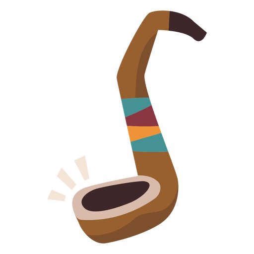 Tubo indiano colorido