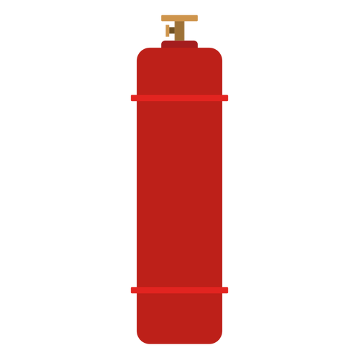 Abbildung der Hochdruckgasflasche PNG-Design
