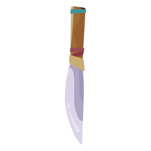 Ilustración de cuchillo indio Diseño PNG
