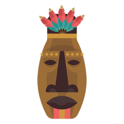 Maske der amerikanischen Ureinwohner PNG-Design