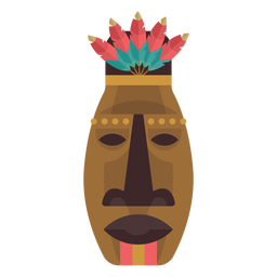 Native american mask PNG Design Transparent PNG