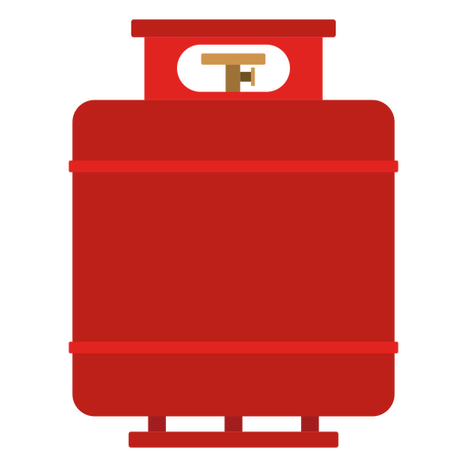 Propane gas tank illustration PNG Design