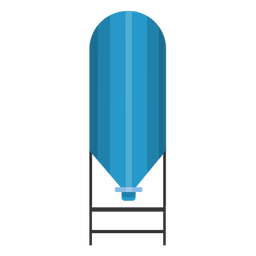 Ilustración de almacenamiento de tanque de agua Diseño PNG