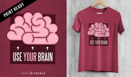 Gehirn T-Shirt Design