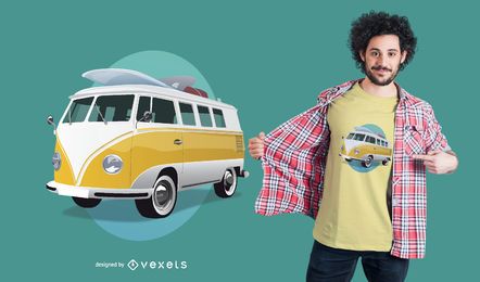 Volkswagen bus t-shirt design Volkswagen bus t-shirt design