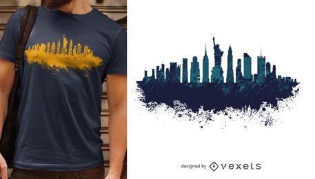 Design de camisetas de Nova York