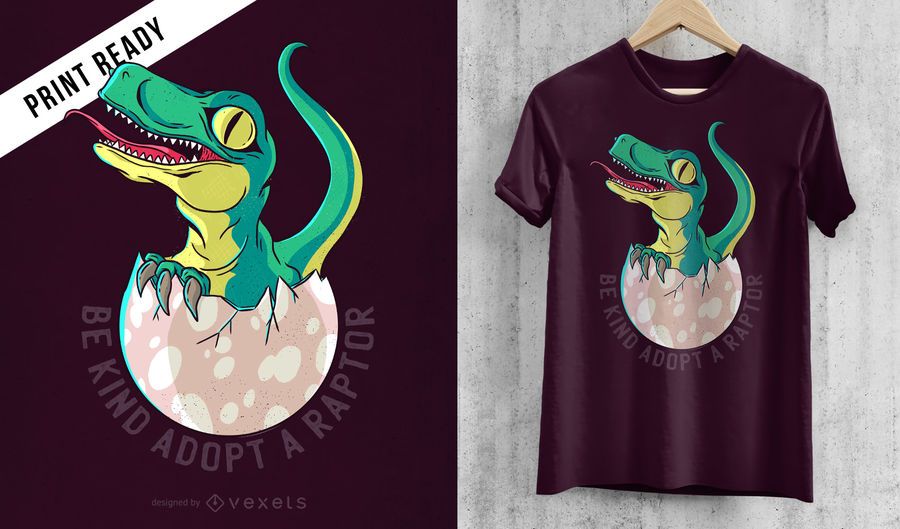 Raptor t-shirt design Raptor t-shirt design
