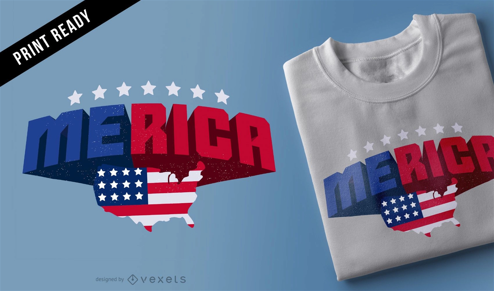 Merica t-shirt design