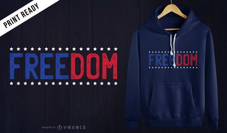 Diseño de la camiseta de la libertad Diseño de la camiseta de la libertad