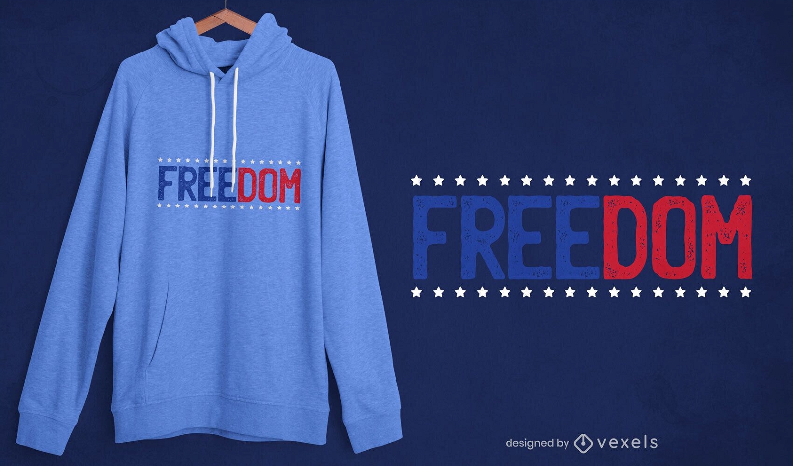 Dise?o de camiseta Freedom