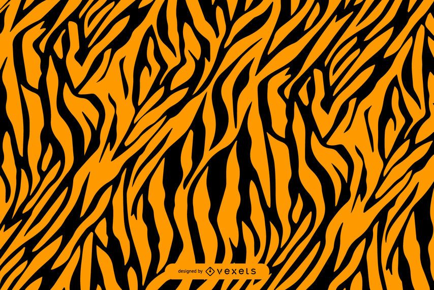 Tiger Streifenmuster Tiger Streifenmuster