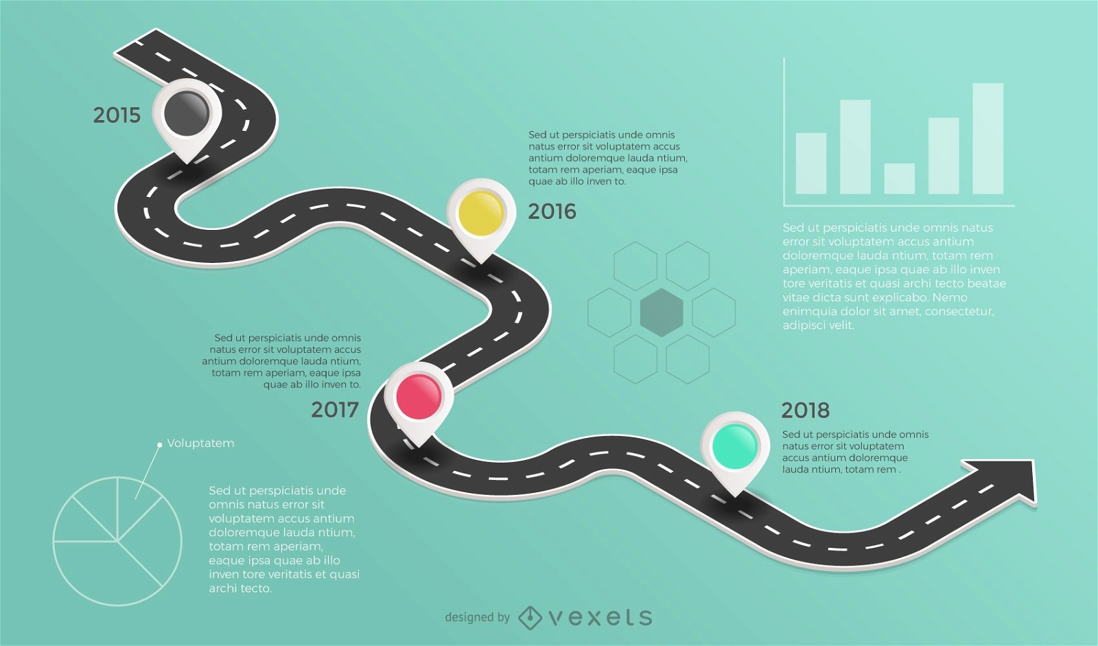 Roadmap Infografik