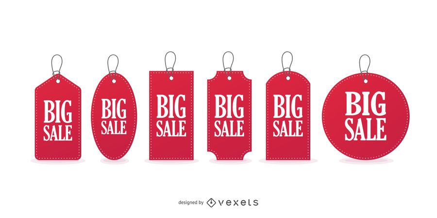 Big sale price tags Big sale price tags