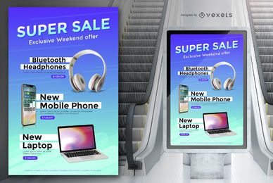 Technology add mockup Technology add mockup