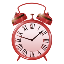 Alarm clock illustration Transparent PNG