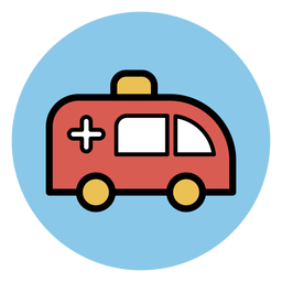Krankenwagensymbol PNG-Design